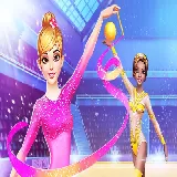 Gymnastics Girls Dress Up
